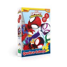 Quebra-Cabeça 30 Peças Marvel Spidey - Novo Papel