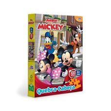 Quebra-Cabeça 100 Peças Disney Junior Mickey - Novo Papel