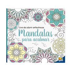 Livro de Colorir Antiestresse: Mandalas para Acalmar - Todolivro