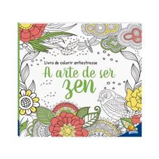 Livro de Colorir Antiestresse: A Arte de Ficar Zen - Todolivro