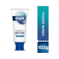 Creme Dental Oral-B Gengiva Detox Deep Clean 102g