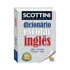 Dicionário de Inglês Scottini - 60 mil Verbetes (Capa Plástica) - Todolivro