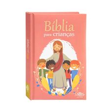 Livro Bíblia para Crianças (Rosa)