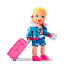 Boneca My Little Collection Vamos Viajar Menina - Divertoys