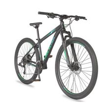 Bicicleta Aro 29 Flexus 4.0 27V Alumínio Quadro 17 Grafite/Verde-Acqua - Free Action