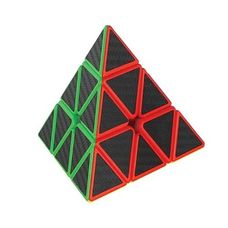 Cubo Mágico Cubotec Triângulo 9 Faces Preto - Braskit