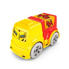 Carrinho Mini Defensor Amarelo II - GGB Plast Brinquedos