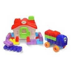 Casinha Bricks Blocos com 34 Peças - Maral