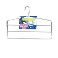 Conjunto Com 2 Cabides Calceiro Triplo Cromado - Passerini