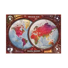 QUEBRA CABECA 4000 PCS MAPA MUNDI