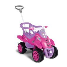 Quadriciclo de Passeio e Pedal Cross Legacy Pink - Calesita