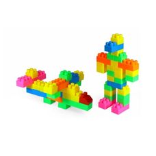 Brinquedo Super Blocos 56 Peças - Pakitoys