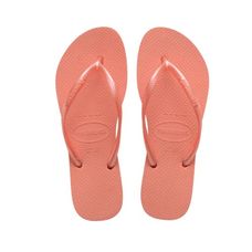 Chinelo Havaianas Slim Lisa Rosa Peach 39/40