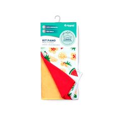 Kit Panos Multiuso 3 Peças Super Limpa Frutas - Appel