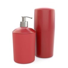 Kit Banheiro One 2 Peças Vermelho Bold - Utility