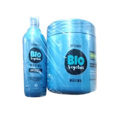 Kit Máscara Máxima Hidratação 500g + Shampoo 120ml - Biovegetais