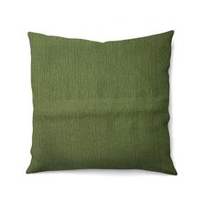 CAPA P/ALMOFADA 40X40 RUSTICA LISA VERDE