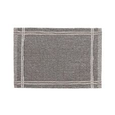 Trilho Rib D.1 47x70cm Tabaco - Artesanal Teares