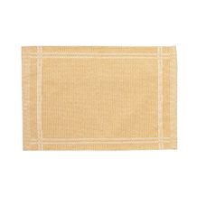 Trilho Rib D.1 47x70cm Mostarda - Artesanal Teares