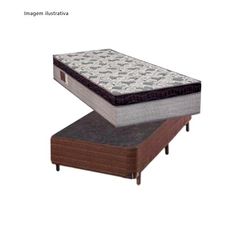 Cama Box Solteiro Gold Flex Plus One Somie Venice - Reconflex