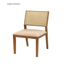 Cadeira Nature Tela Sintética Corano Cipatex 06 A Cinamomo Claro - Móveis Rafana