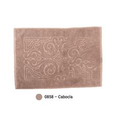 TOALHA PISO JACQUARD ORNAMENTAL CABOCLA