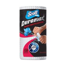 Pano Multiuso Scott Duramax Branco Com 58 Unidades