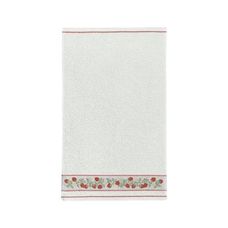 Pano de Copa 45x70cm Jacquard Vida Liso FJ-7529 Branco - Dohler