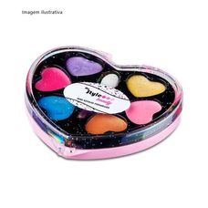 Mini Estojo Maquiagem Infantil Poderosa My Style Beauty - Multikids
