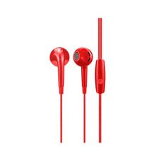 Fone de Ouvido Intra-Auricular Hit Earbuds Com Fio e Microfone Vermelho - Letron
