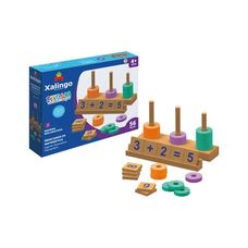 Steam Quebra-Cabeça Educativo Brincando de Matemática - Xalingo