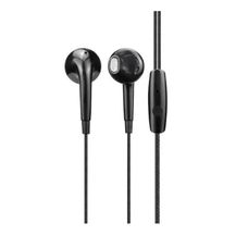 Fone de Ouvido Intra-Auricular Hit Earbuds Com Fio e Microfone Preto - Letron