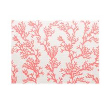 LUGAR AMERICANO PVC CORAL VERMELHO 45X30CM