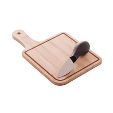 Tábua de Servir Com Faca Queijo Bambu 2 Peças - Class Home