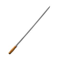 Espeto de Inox Simples Barbecue 75cm - Taumer