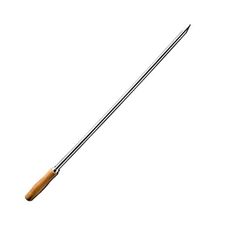 Espeto de Inox Simples Barbecue 85cm - Taumer