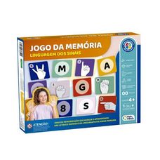 Jogo da Memória Linguagem dos Sinais - Pais & Filhos