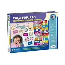 Jogo Caça Figuras Conhecendo o Corpo Humano - Pais & Filhos