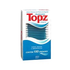 Hastes Flexíveis Topz Bastonetes 150 Unidades
