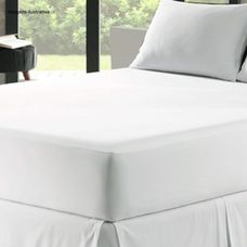 Protetor de Colchão Impermeável Solteiro Branco - Tessi