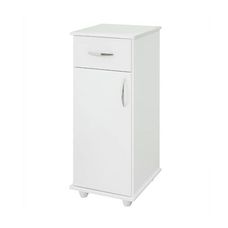 Armário Multiuso 1 Porta 1 Gaveta Branco - Benetil Móveis