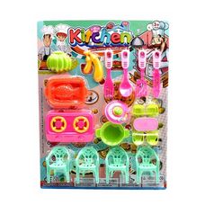 KIT COZINHA 20X38CM C/16PCS MT1560