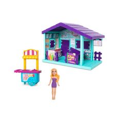 Conjunto e Mini Boneca Judy Doce Sorveteria - Samba Toys