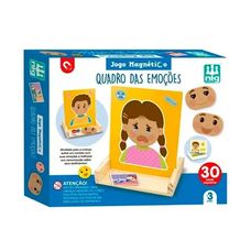Jogo Educativo Magnético Quadro das Emoções - Nig Brinquedos