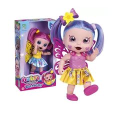 Boneca Baby's Collection Butterfly - Super Toys