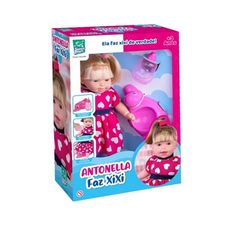 Boneca Antonela Faz Xixi - Super Toys