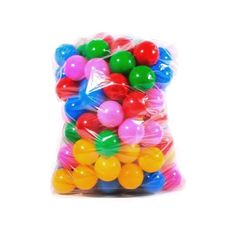 Bolinhas de Piscina Coloridas com 100 Unidades - Mariplast