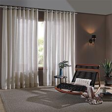 CORTINA PRATIKA 260X170 GAZE LINHO SLIM CORES SORT
