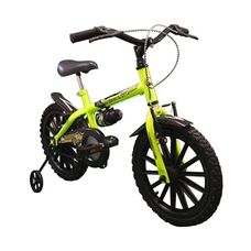 Bicicleta Infantil Masculina Aro 16 Amarelo Neon - Track Bikes