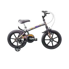 Bicicleta Infantil Masculina Aro 16 Grafite - Track Bikes